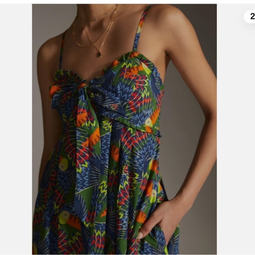 Farm Rio Patterned Dress
